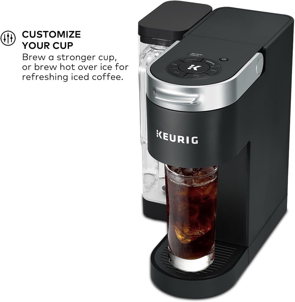 K-Supreme Single Serve K-Cup Pod Coffee Maker, MultiStream Technology, 4 Brew...