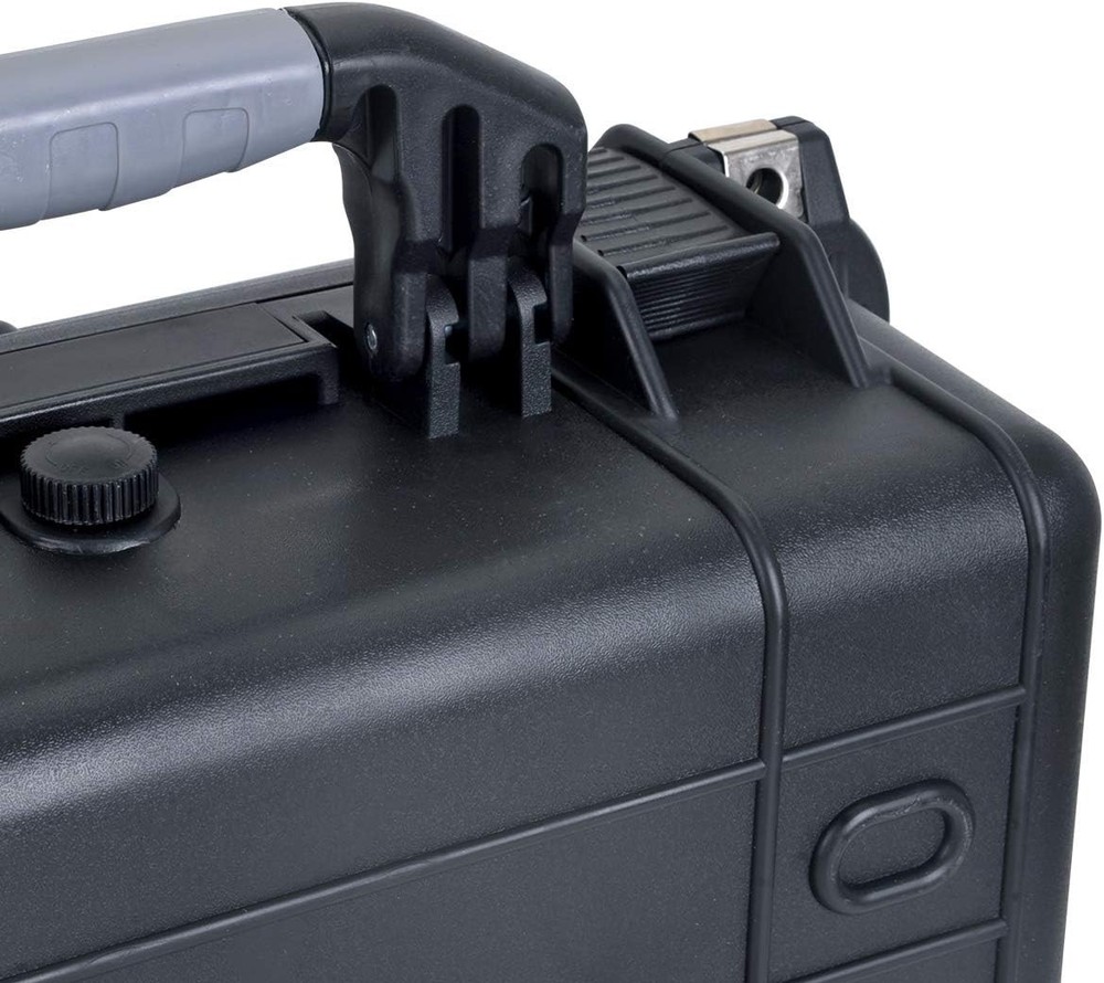 Pro Black Waterproof Camera Case, Drone Ready, Pick-and-Pluck Foam Insert