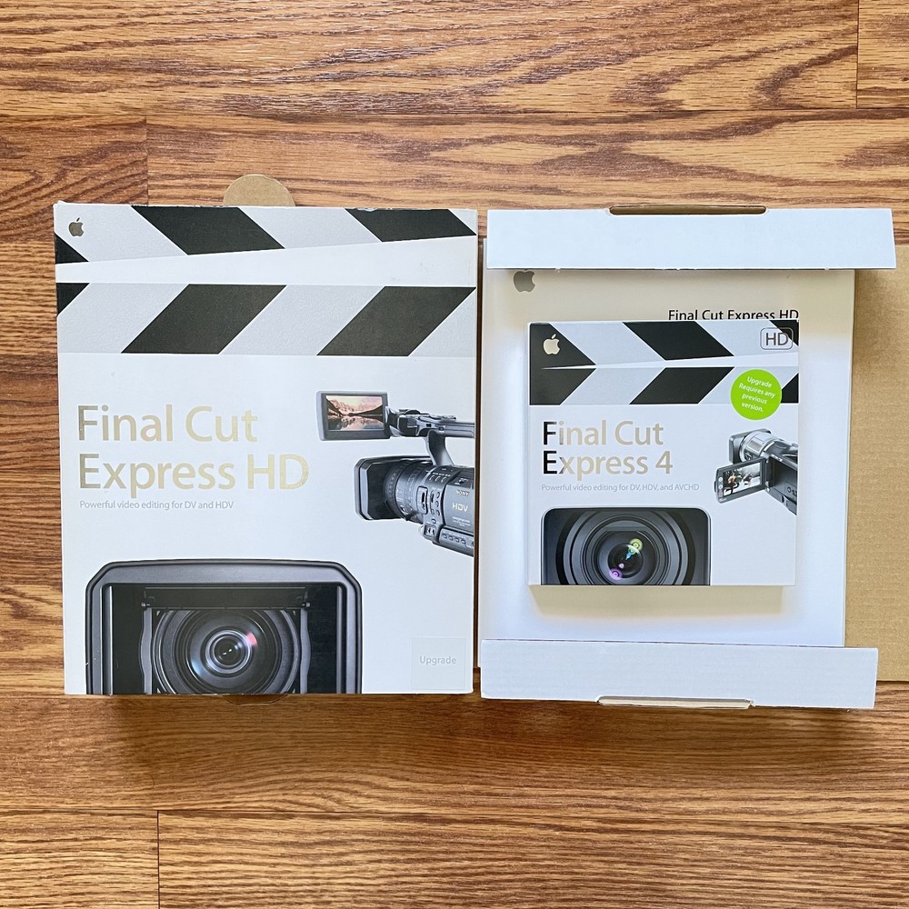 Apple Final Cut Express HD Media Set (Upgrade)