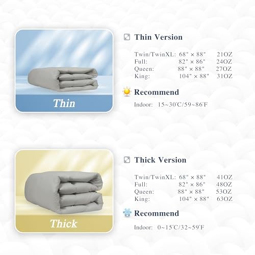 Twin Comforter Silver Gray Lightweight Down Twin/TwinXL Silver Gray / Thin