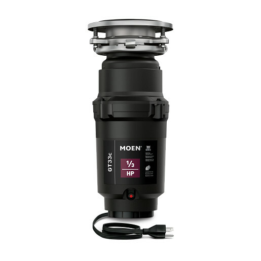 Moen GT33C GT Series 1/3 HP Continuous Garbage Disposal