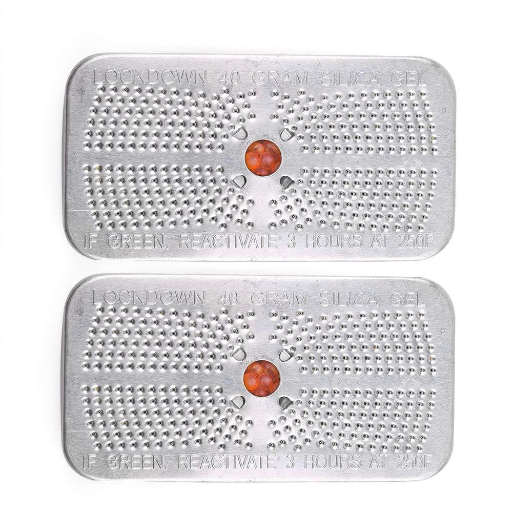 8/4/2 Pack 40 Gram Reusable Silica Gel Desiccant Beads Canister Dehumidifier 40g