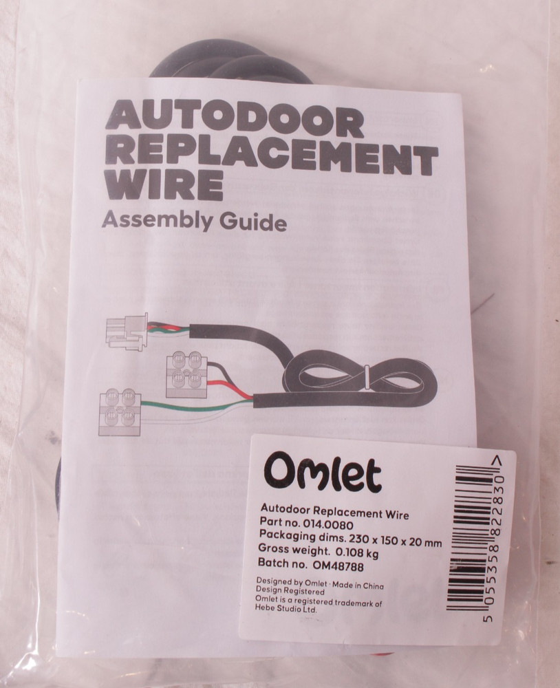 Omlet Autodoor replacement wire Part# 014.0080