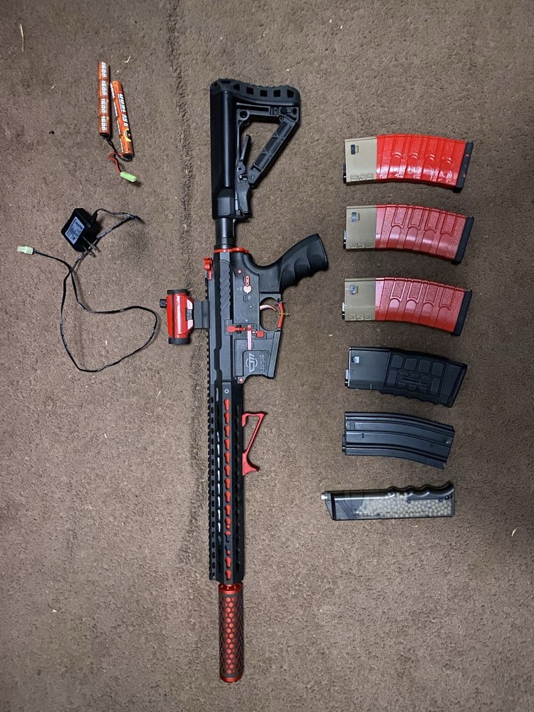 Airsoft Set G&G Combat Machine (Red Edition) Set