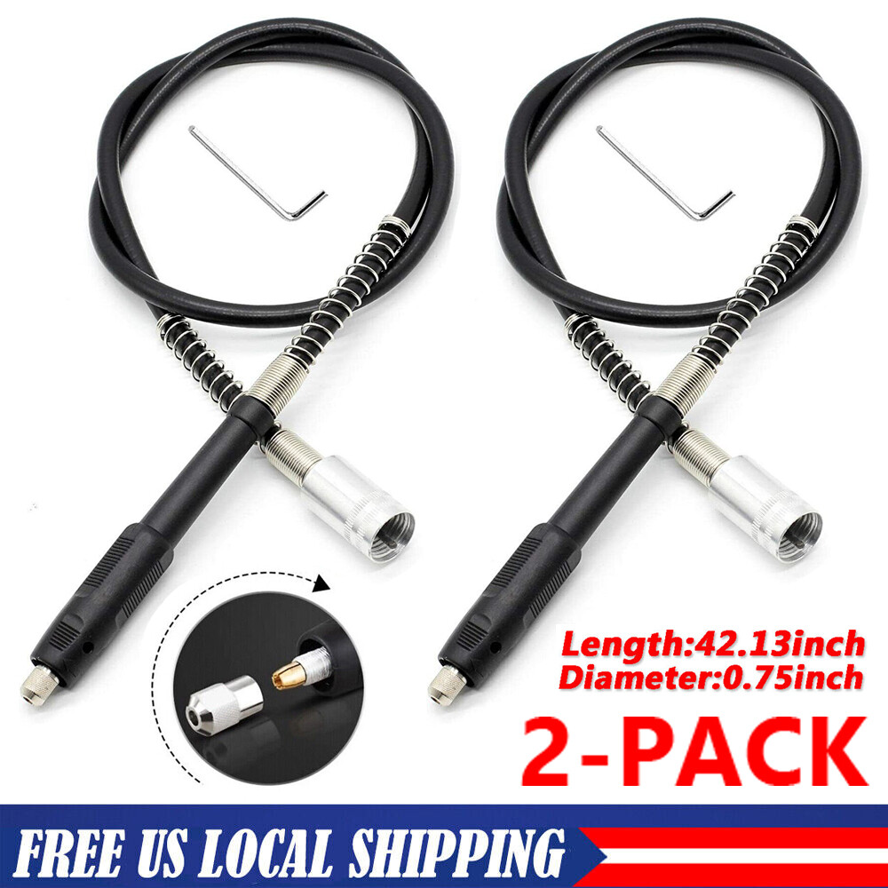 42" Extension Flexible Rotary Drill Tool Drive Flex Shaft Attachment for Dremel