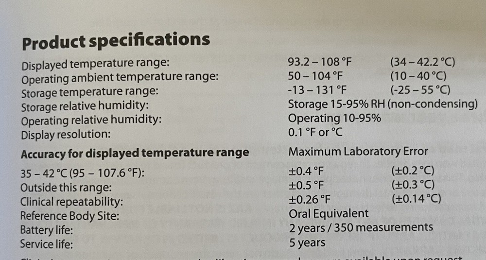 Ear Thermometer