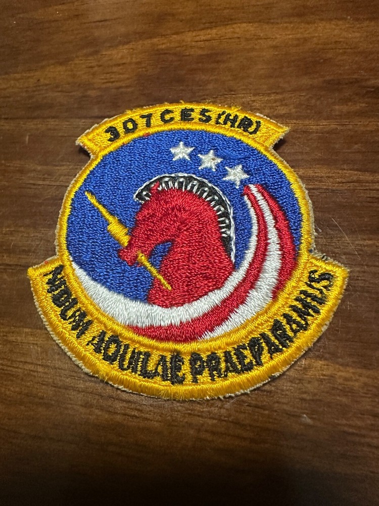 Vintage USAF 307th Civil Engineering Squadron Patch