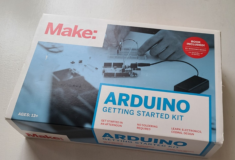 Make: Arduino Getting Started Kit - Arduino Uno, Breadboard, etc - New Open Box