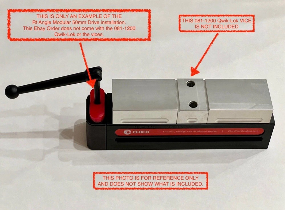 *NEW* Chick Workholding Solutions 5RAM-05DR Right Angle Modular 50mm Drive