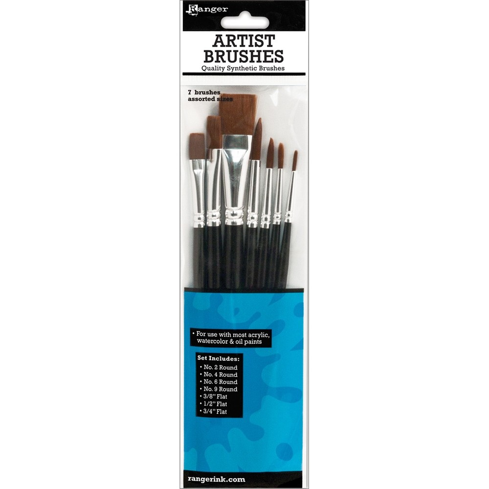 Ranger BRU40842 Artist Brushes 7/Pkg-