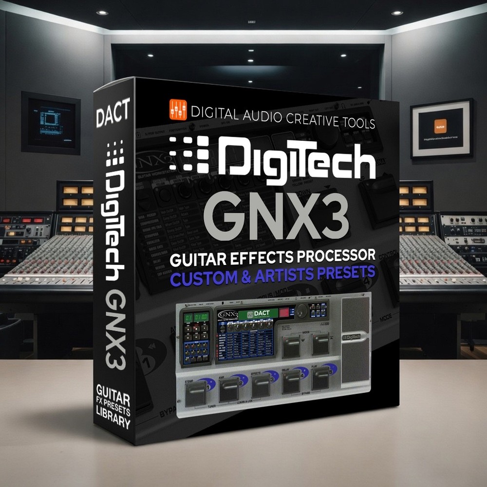 Digitech GNX3 Guitar Multi-FX Presets Library