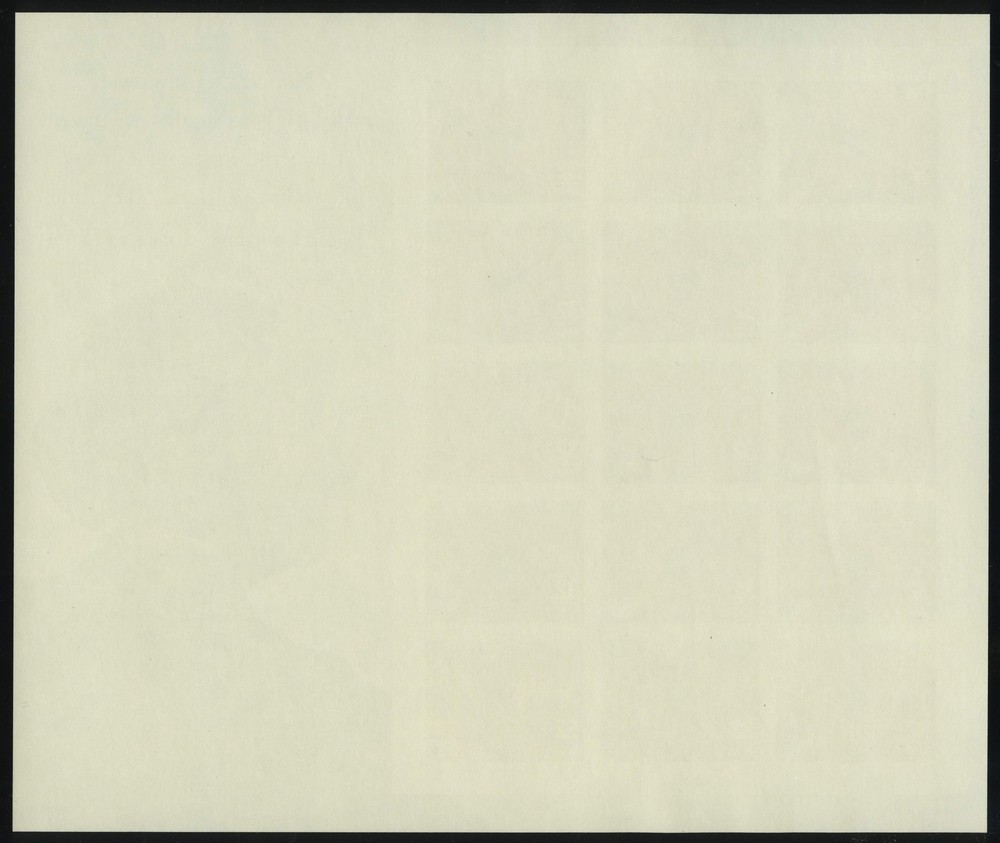 US #3069a 32¢ O'Keeffe imperf miniature sheet, VF NH