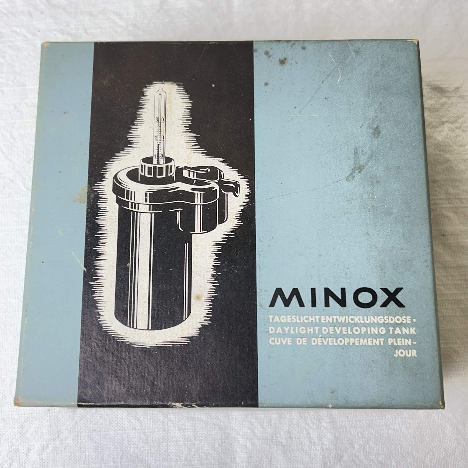 Vintage Minox Daylight Developing Tank Made in Germany Box & Instructions