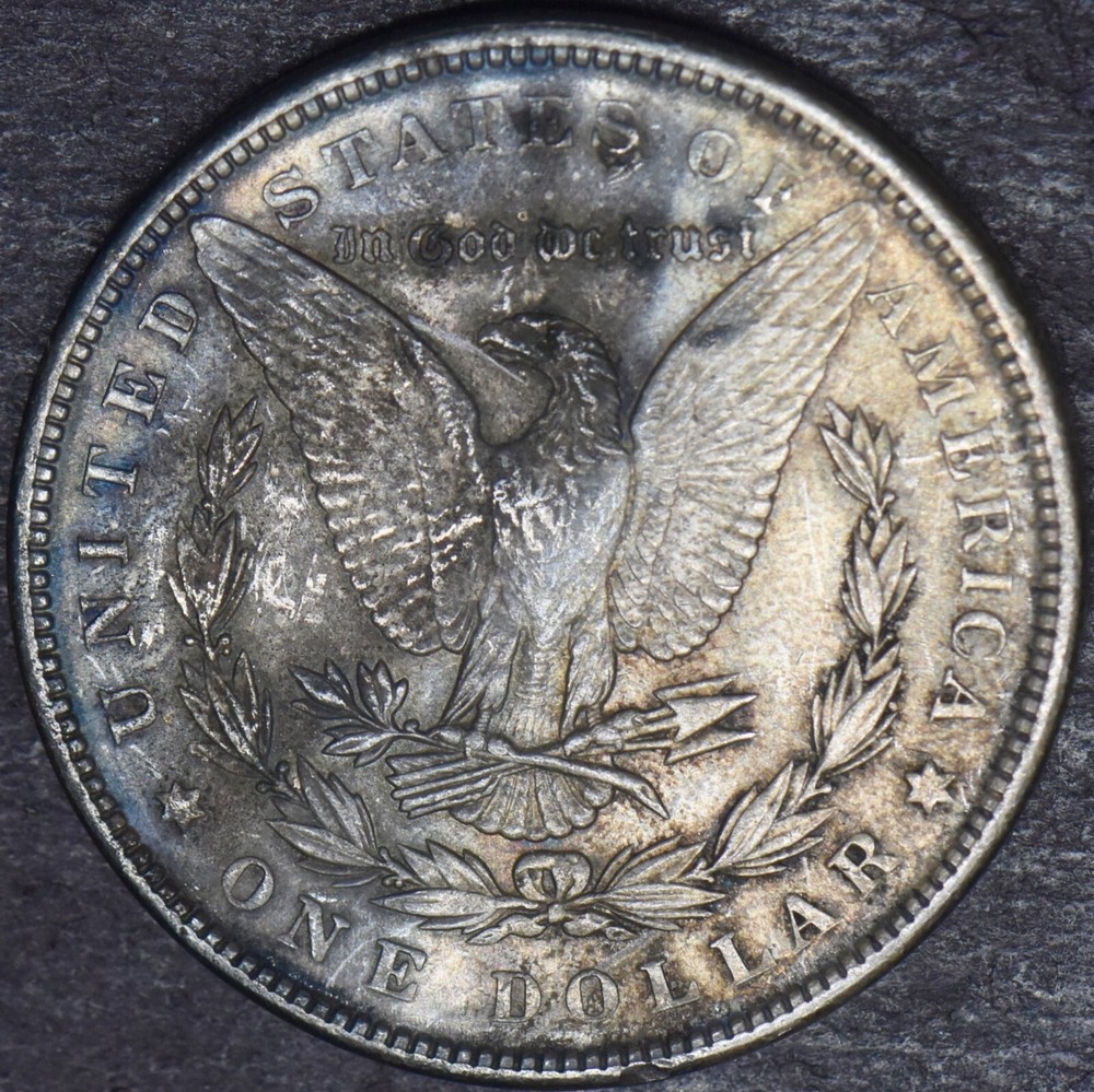 1889 Morgan Silver Dollar Toned - ✪COINGIANTS✪
