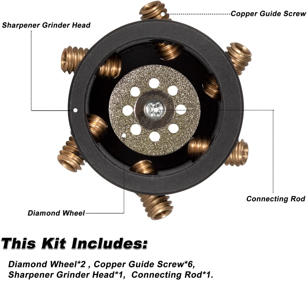 GR-12 Tungsten Sharpener Grinder / Electrode Sharpener Grinder Head TIG Welding