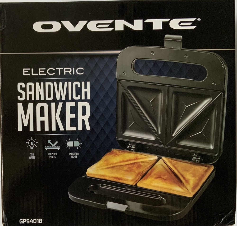 Ovente Electric Sandwich Maker