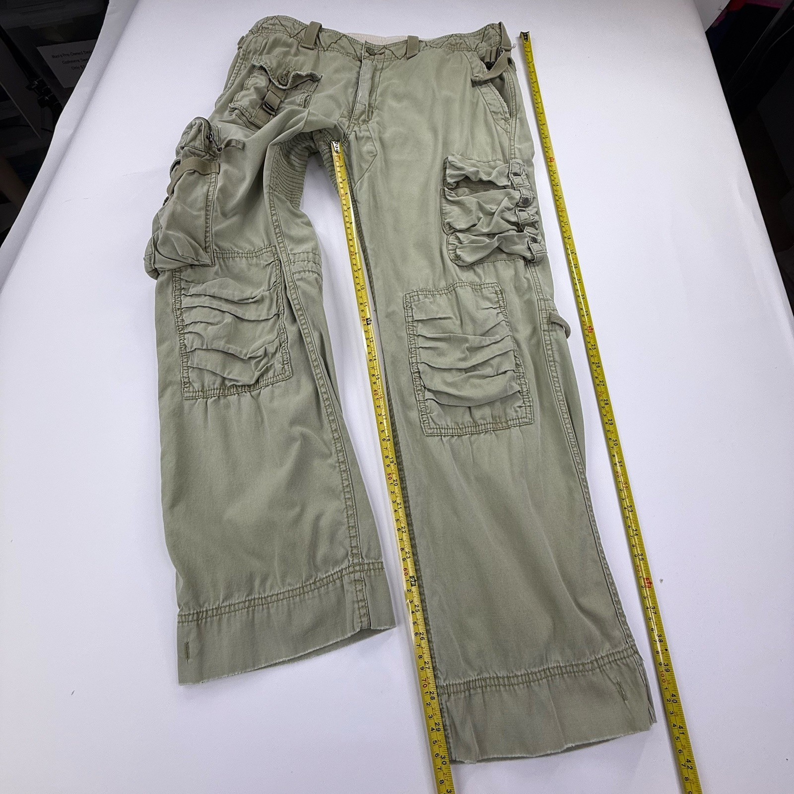 Vintage Polo Ralph Lauren Paratrooper Military Utility Cargo Aviator Pants 36x30
