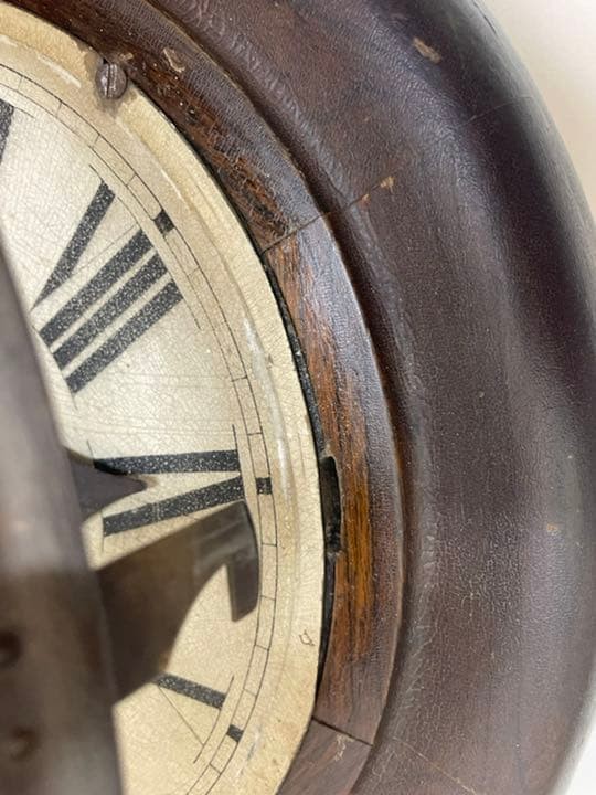 Rare Very Old Antique Ship Clock Working Item