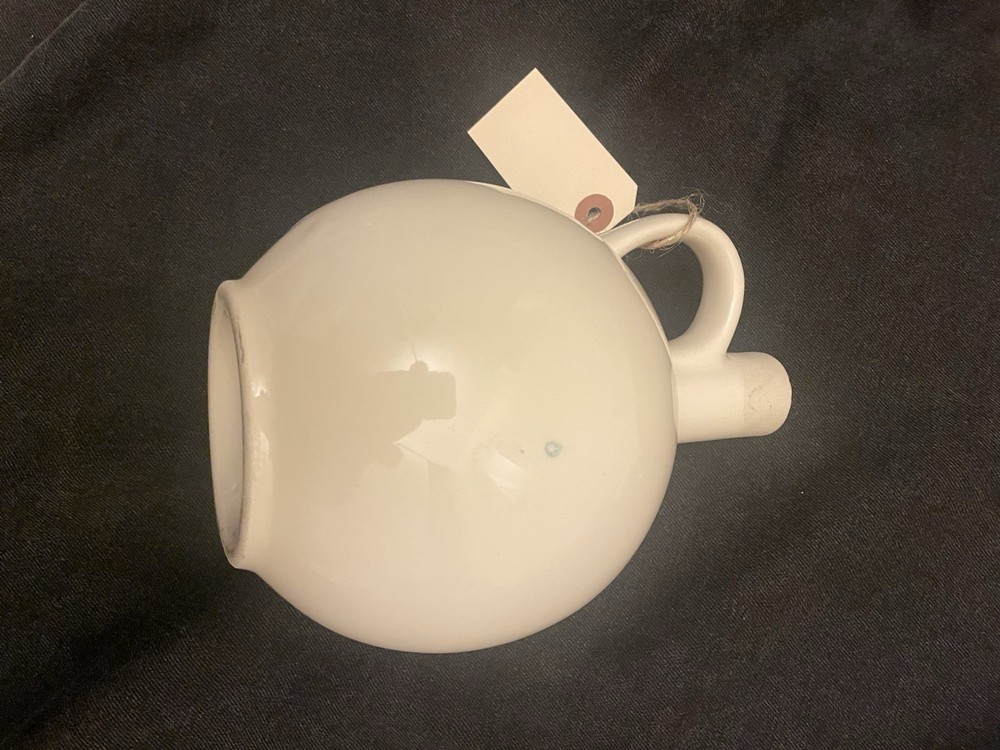 White Bison bourbon decanter empty Rare Red