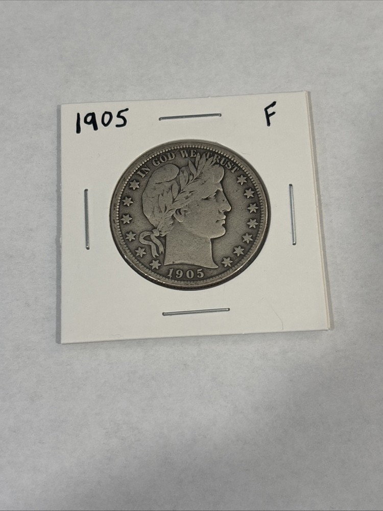 1905 Barber Half Dollar F