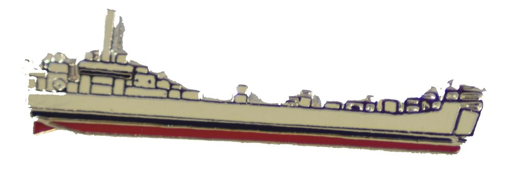 USS LST HAT PIN