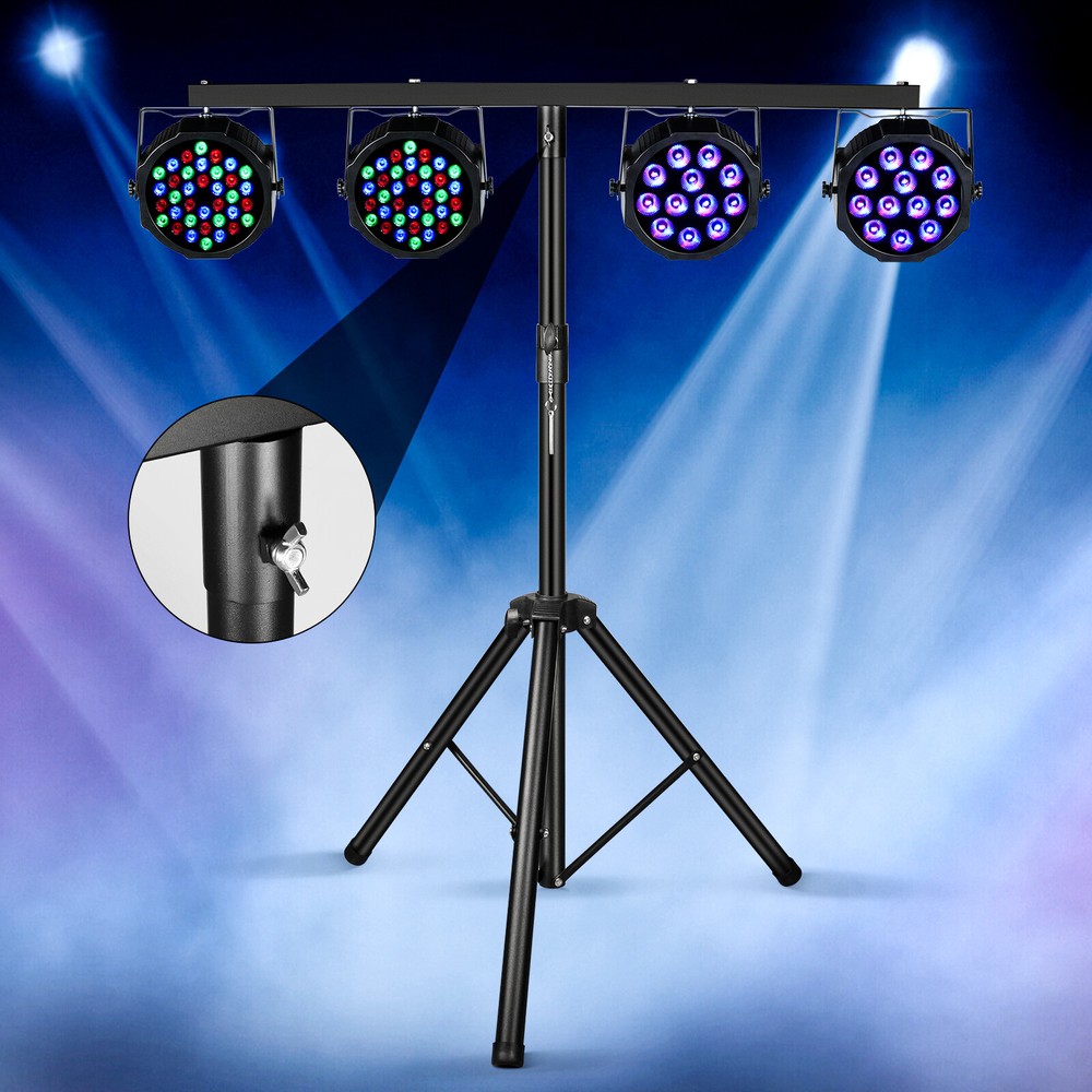 39-70inch Lighting Stand Tree Truss Tripod Portable Iron Stage Disco + Hardware