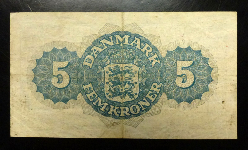 1948 DENMARK 5 Kroner P35e