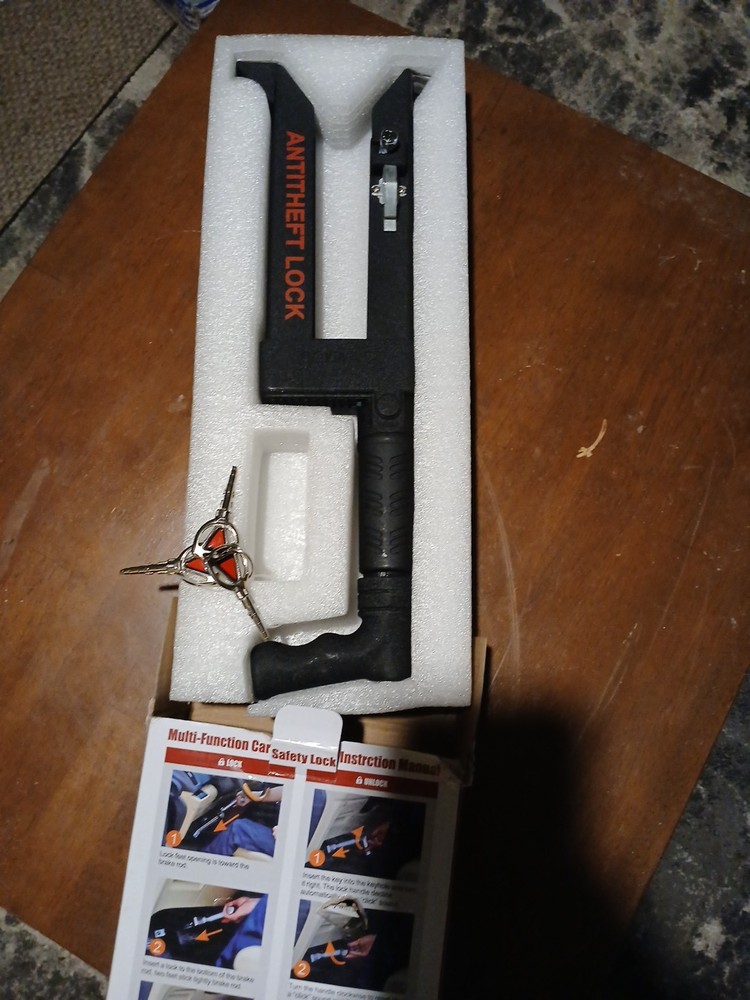 Multi Function Car Saftey Lock