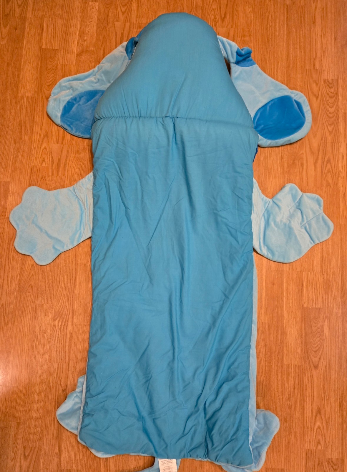 Blue's Clues Nick Jr. Sleeping Slumber Bag Plush Pillow Rare Excellent Condition