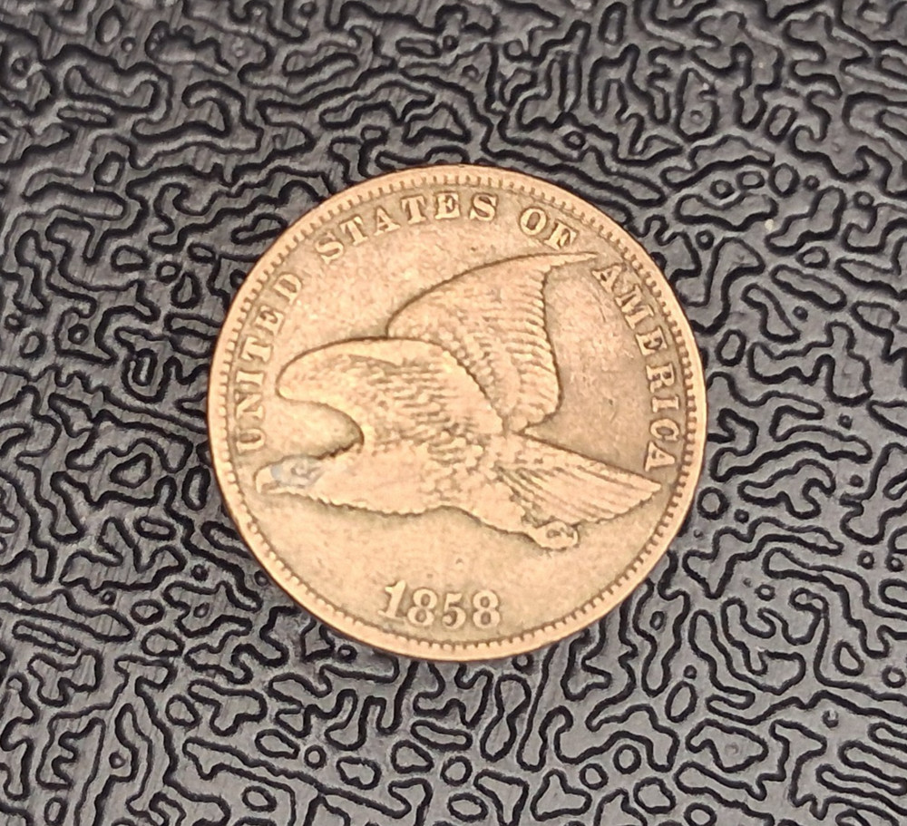 1858 Flying Eagle Cent Small Motto