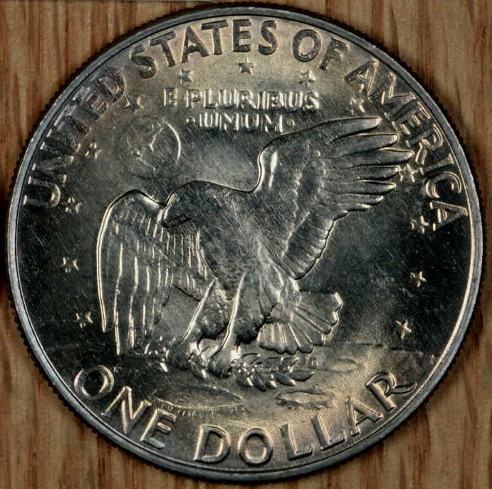 1972 D Eisenhower Ike $1 Dollar - BU - Choice Uncirculated