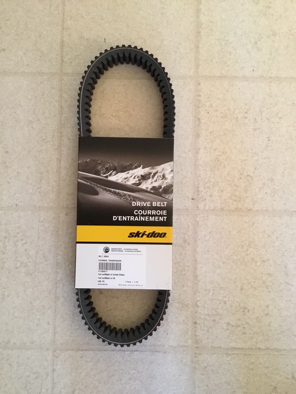 Ski Doo Oem Drive Belt 417300571