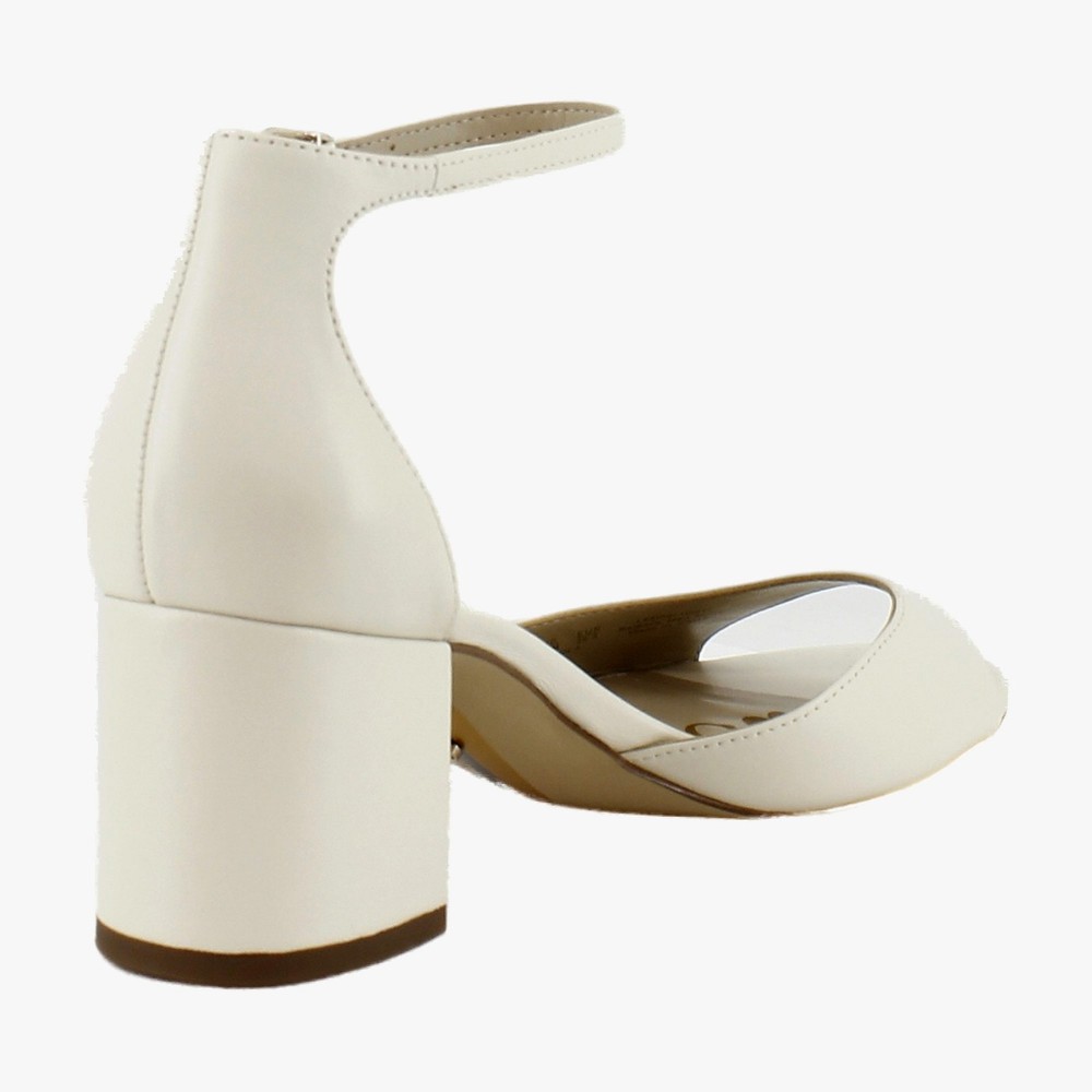 Sam Edelman Viola Womens Heels Modern Ivory