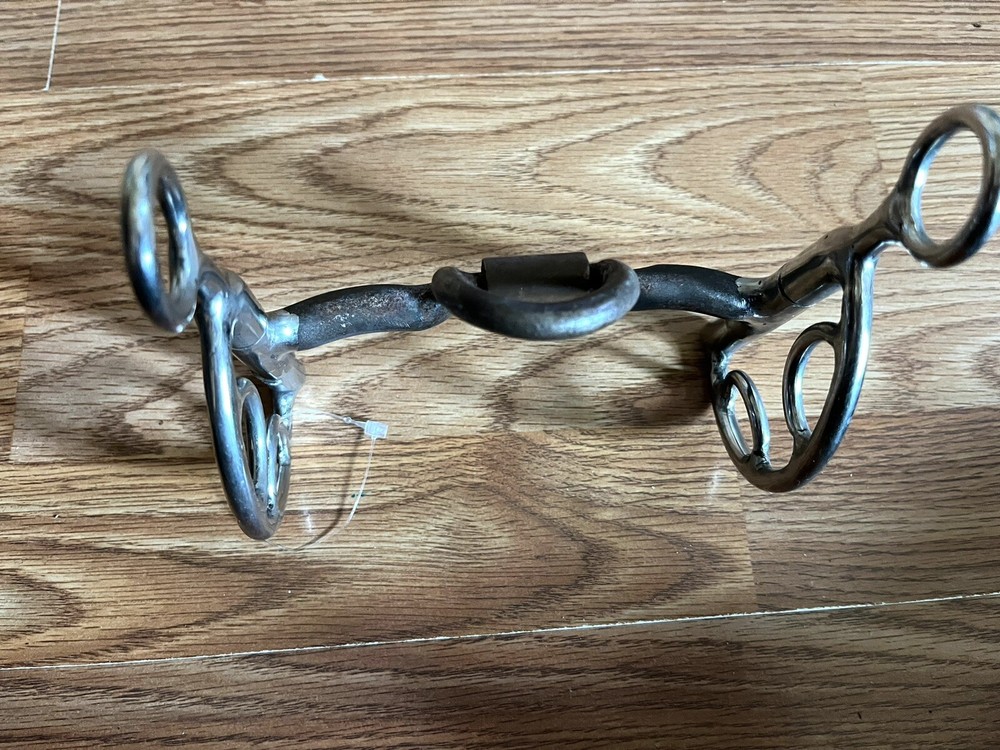 Handmade Solid Ported English Kimberwick Bit 5” Copper Roller