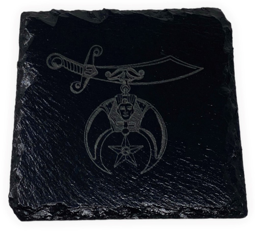 New Shriner Slate Coaster