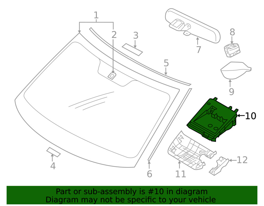 Genuine Mitsubishi Control Unit 8638A498