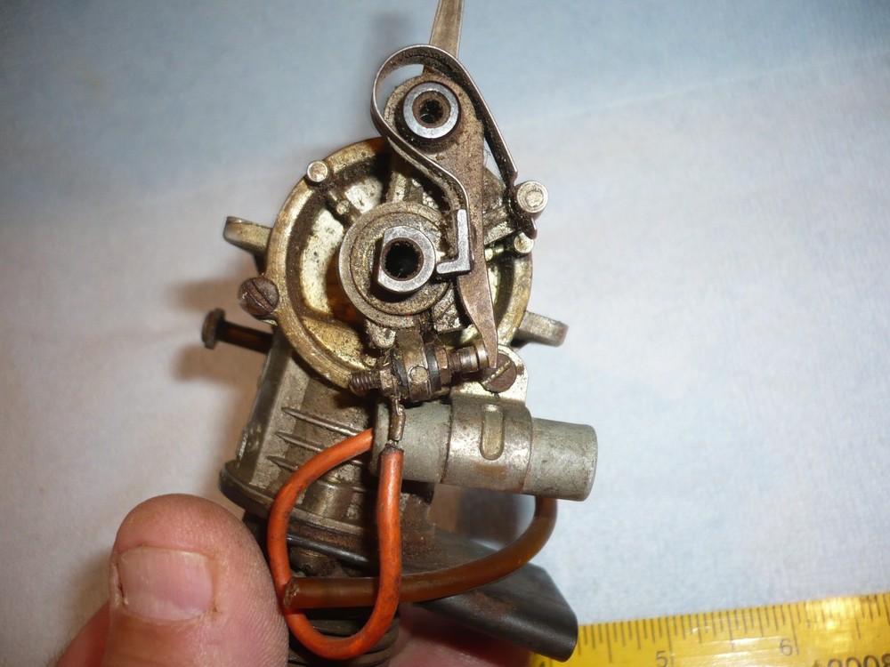 1938 era Herkimer OK Super 60 Model Airplane Engine external points and condense