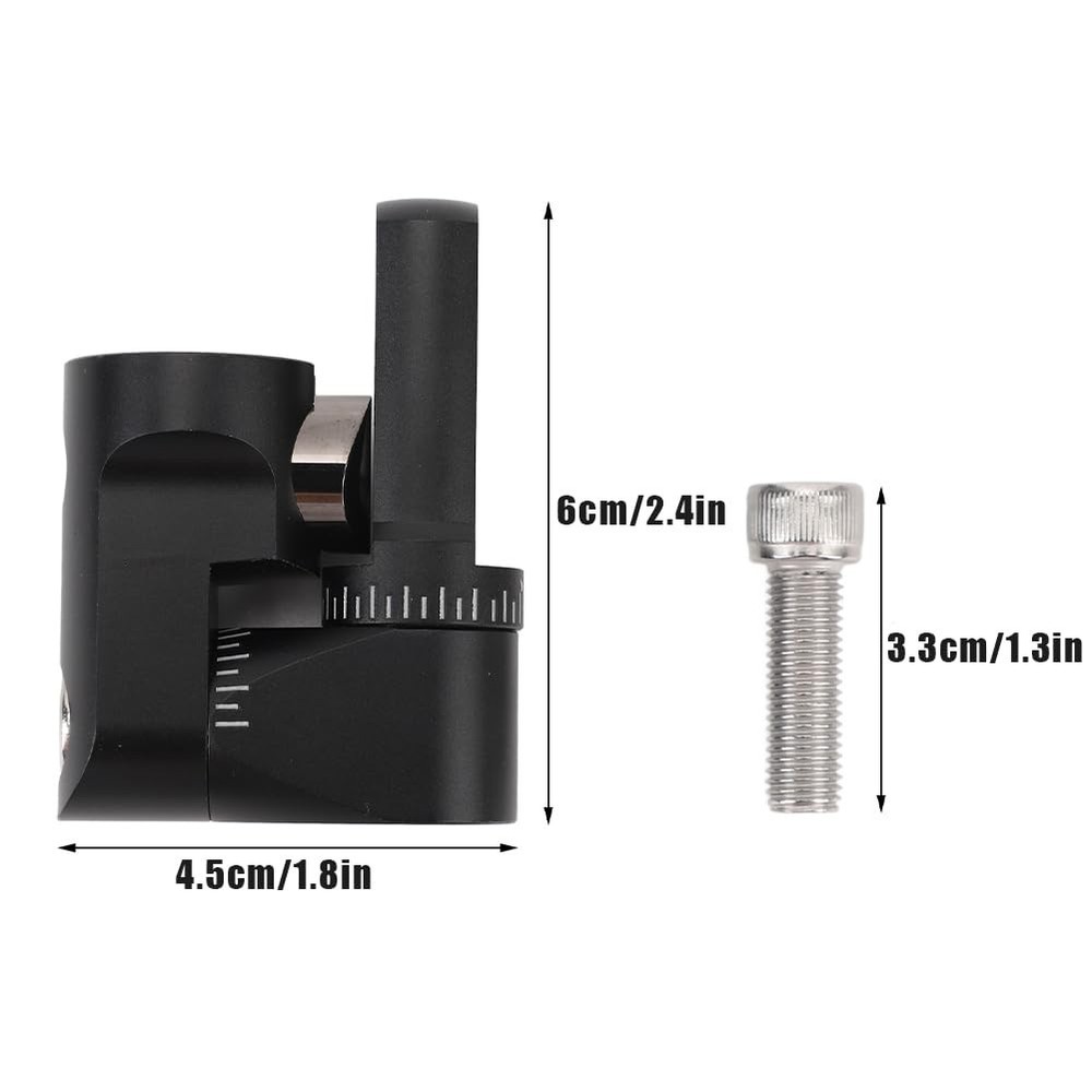 Archery Single Side Adjustable V Bar Mount,Compound Bow Quick Release Improve