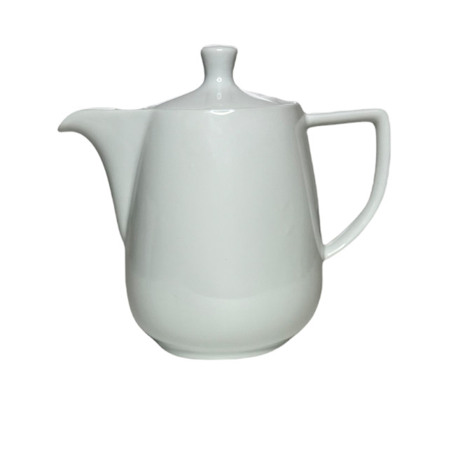 GEVALIA KAFFE White Porcelain Filter Drip Coffee Maker 4-6 Cups