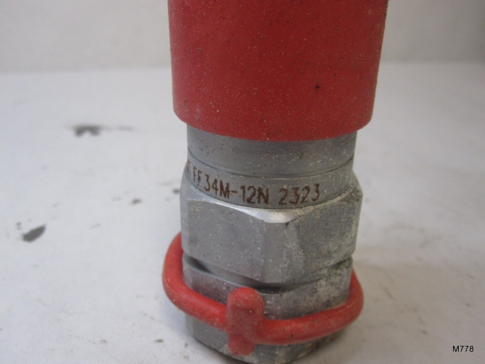Summit 3/4″ NPT Flat Face High Flow Hydraulic Quick Connect Male Coupler