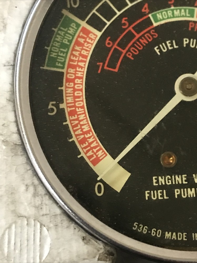 Engine Vacuum fuel pump tester Wizard