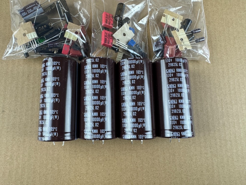 Accuphase E202 Complete Rebuild Kit High-Quality Amplifier Recap Transistors