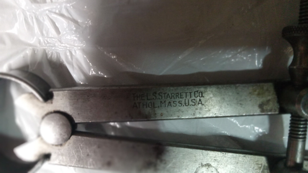 STARRETT 10 INCH LEG DIVIDERS