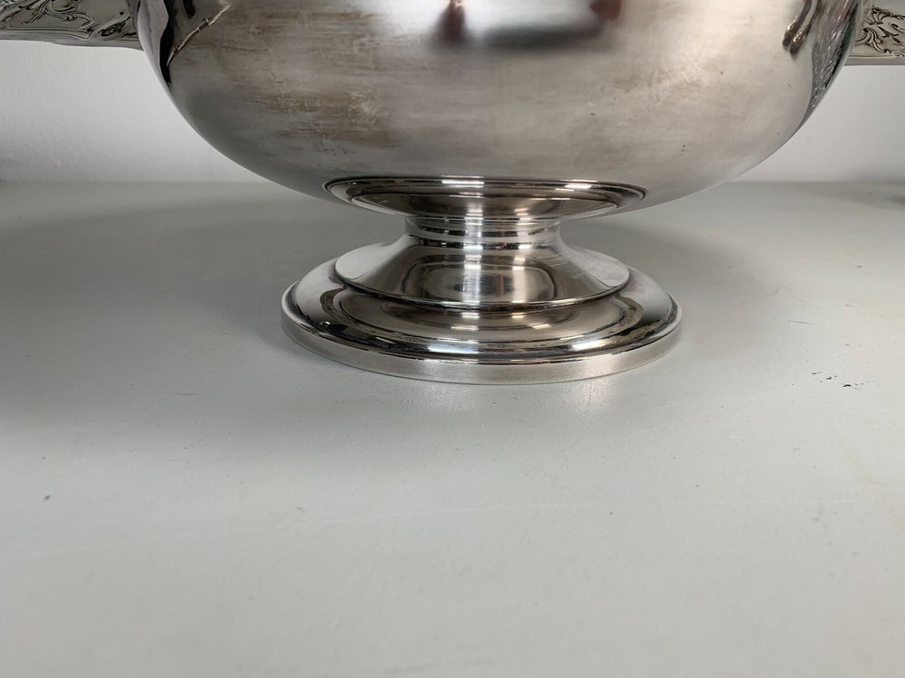 Wallace Sterling Silver Floral Compote