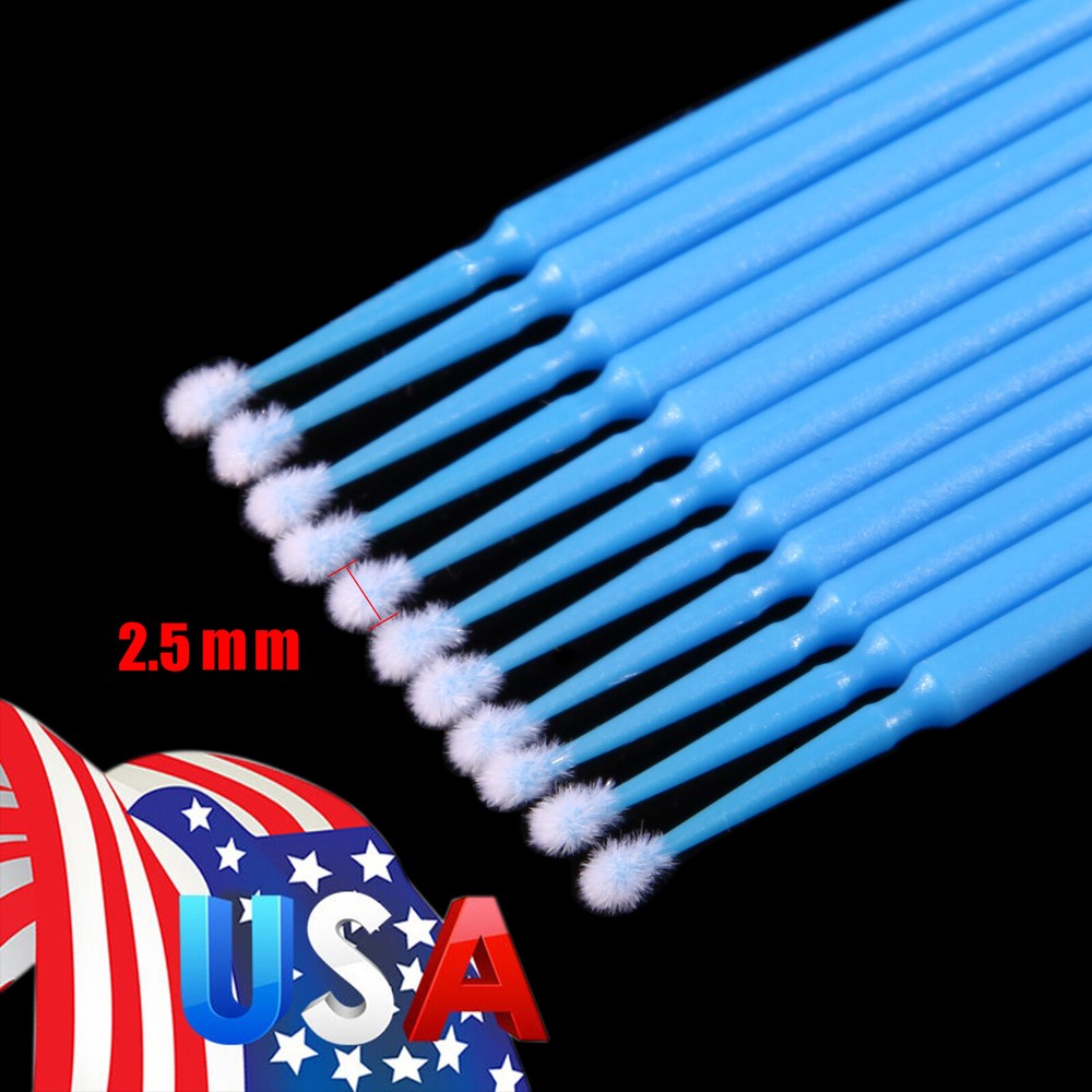 400 Microbrush Micro Brush Applicator Tips (Regular, Fine, Super Fine) Dental US