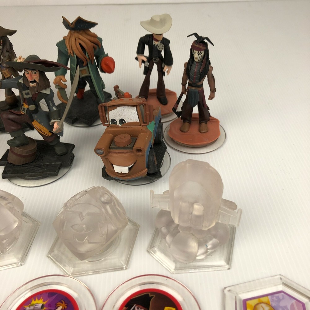 Disney Infinity Bundle (Portal Base, Figures, Plates + Storage Case)