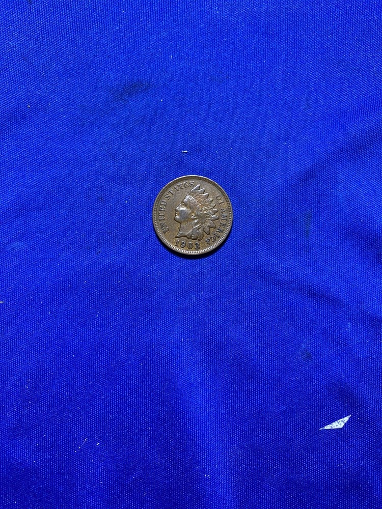 Indian Head Cent 1903 Circulated Type II VF #2