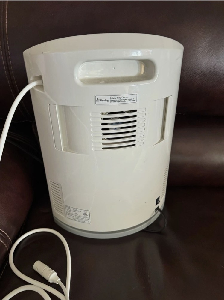 Zadro OXY01 Personal Oxygen Bar Machine Relaxation Timer Music White