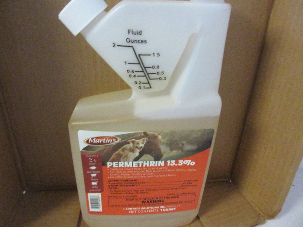 Martin's Permethrin 13.3% Multi-Purpose Insecticide 32 oz by Control Solutions
