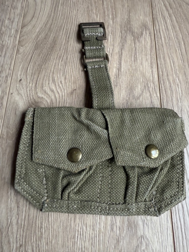 BRITISH ARMY WWII 1937 PATTERN DOUBLE AMMUNITION POUCH